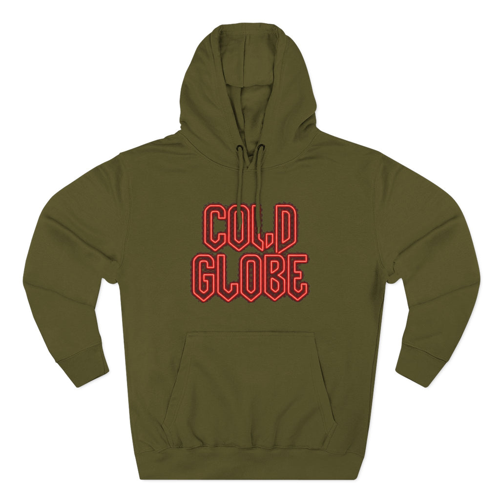 Fleece Hoodie — 'Cold Globe' & 'From Ink to Impact' Graphic Pullover