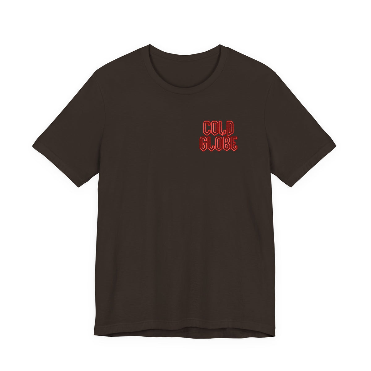 Short Sleeve Tee — “Cold Blood” Front + “From Ink To Impact” Gold Back Graphic