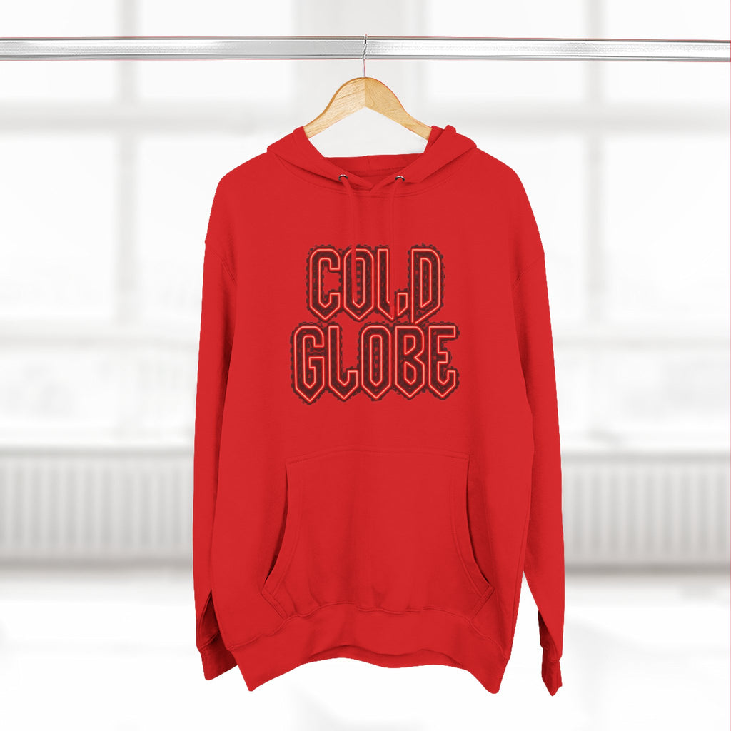 Fleece Hoodie — 'Cold Globe' & 'From Ink to Impact' Graphic Pullover