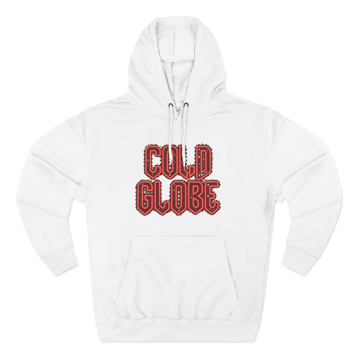 Fleece Hoodie — 'Cold Globe' & 'From Ink to Impact' Graphic Pullover