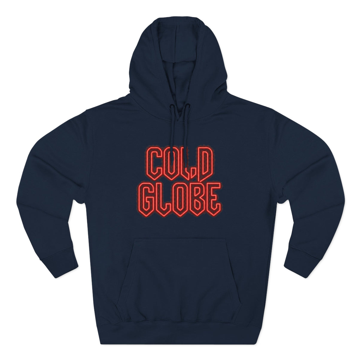 Fleece Hoodie — 'Cold Globe' & 'From Ink to Impact' Graphic Pullover