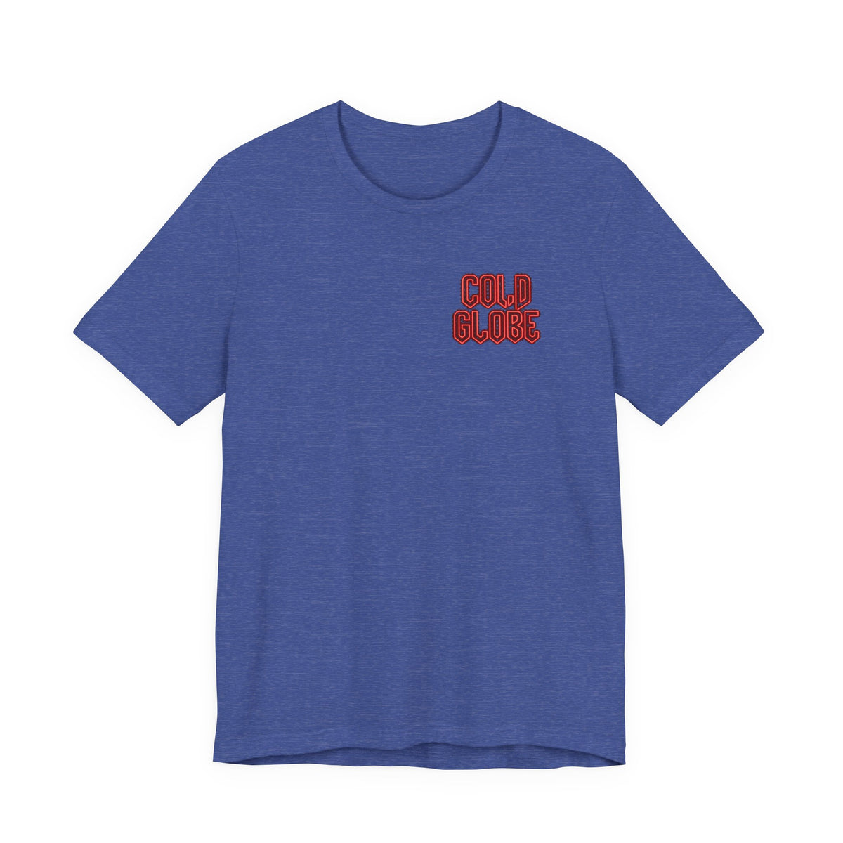 Short Sleeve Tee — “Cold Blood” Front + “From Ink To Impact” Gold Back Graphic