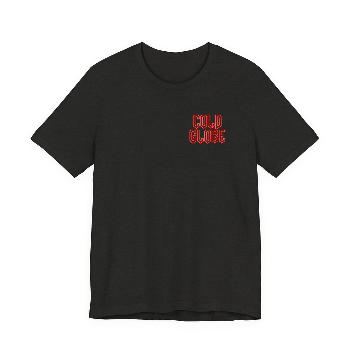 Short Sleeve Tee — “Cold Blood” Front + “From Ink To Impact” Gold Back Graphic