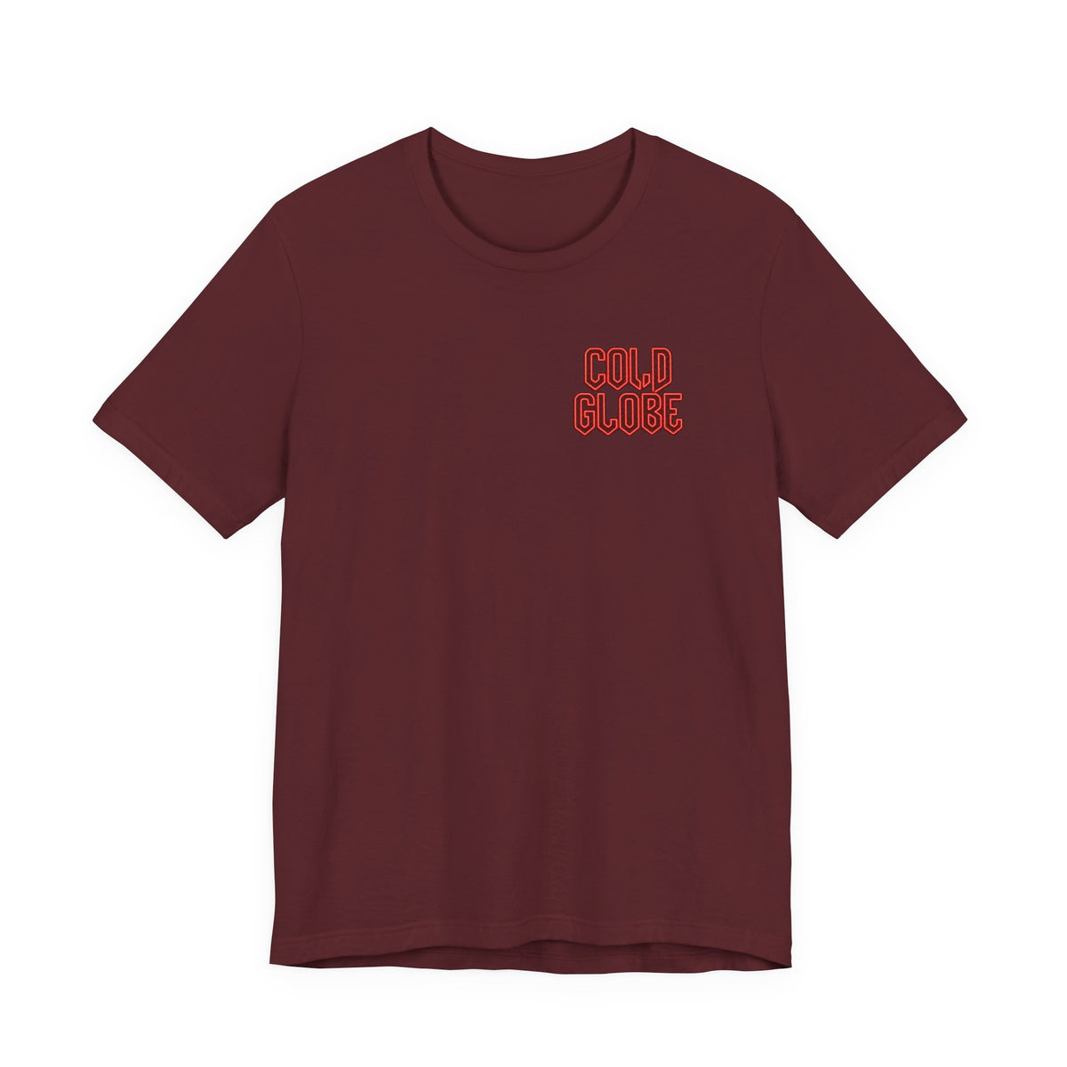 Short Sleeve Tee — “Cold Blood” Front + “From Ink To Impact” Gold Back Graphic