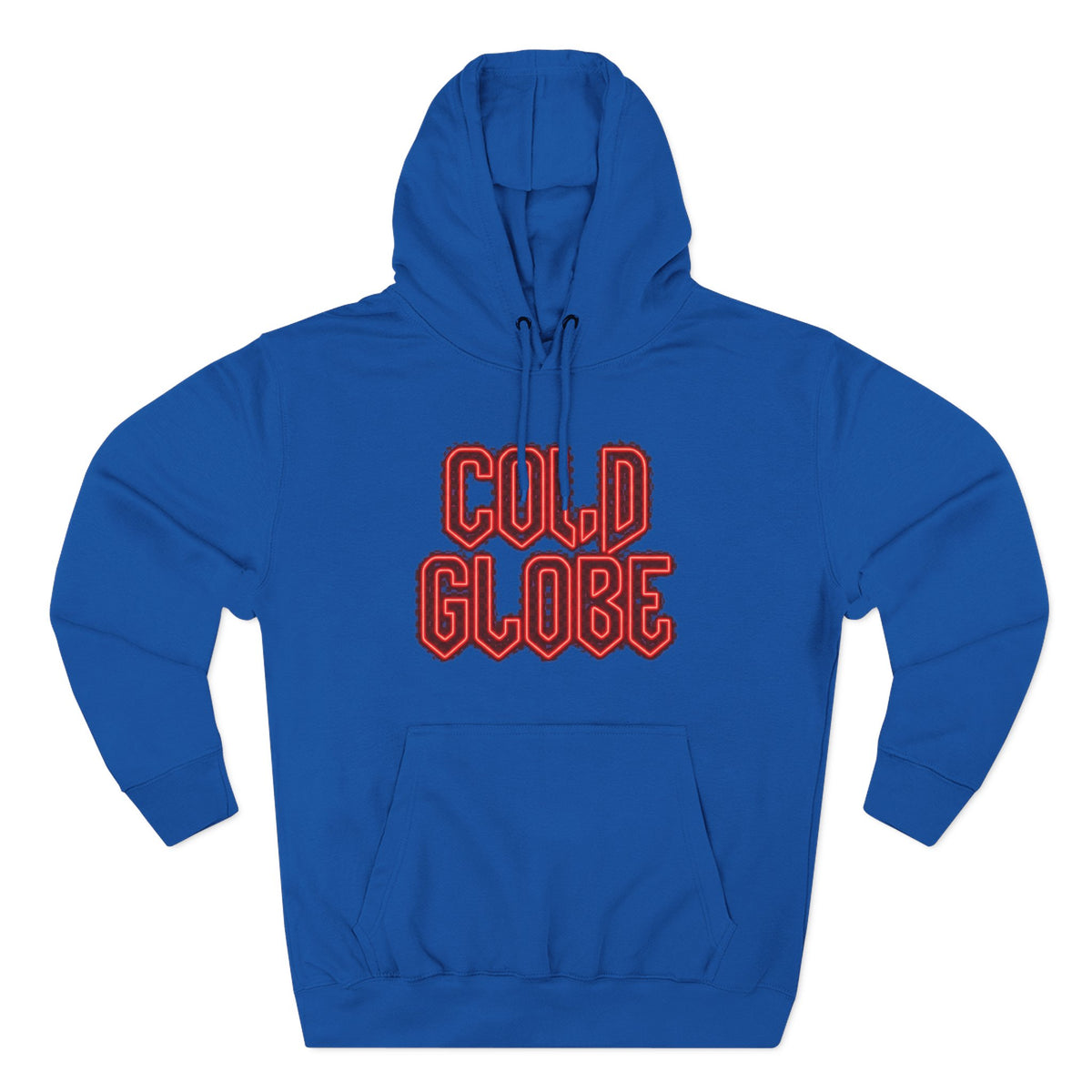 Fleece Hoodie — 'Cold Globe' & 'From Ink to Impact' Graphic Pullover
