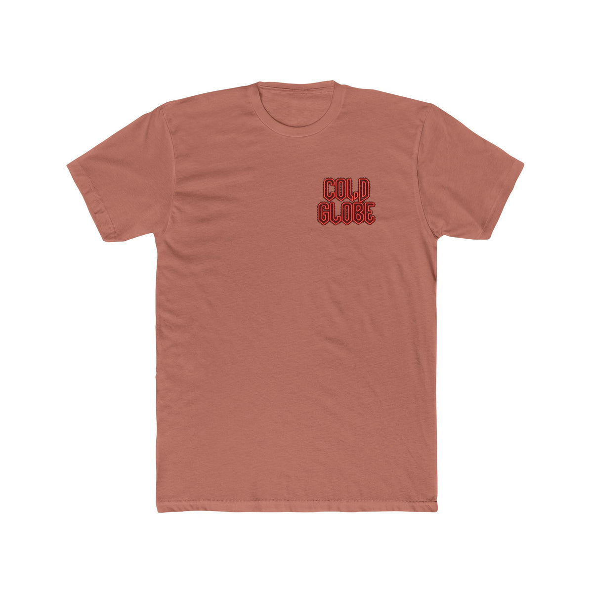 Cold Glow Chest Graphic Tee — "From Ink to Impact" Back Print