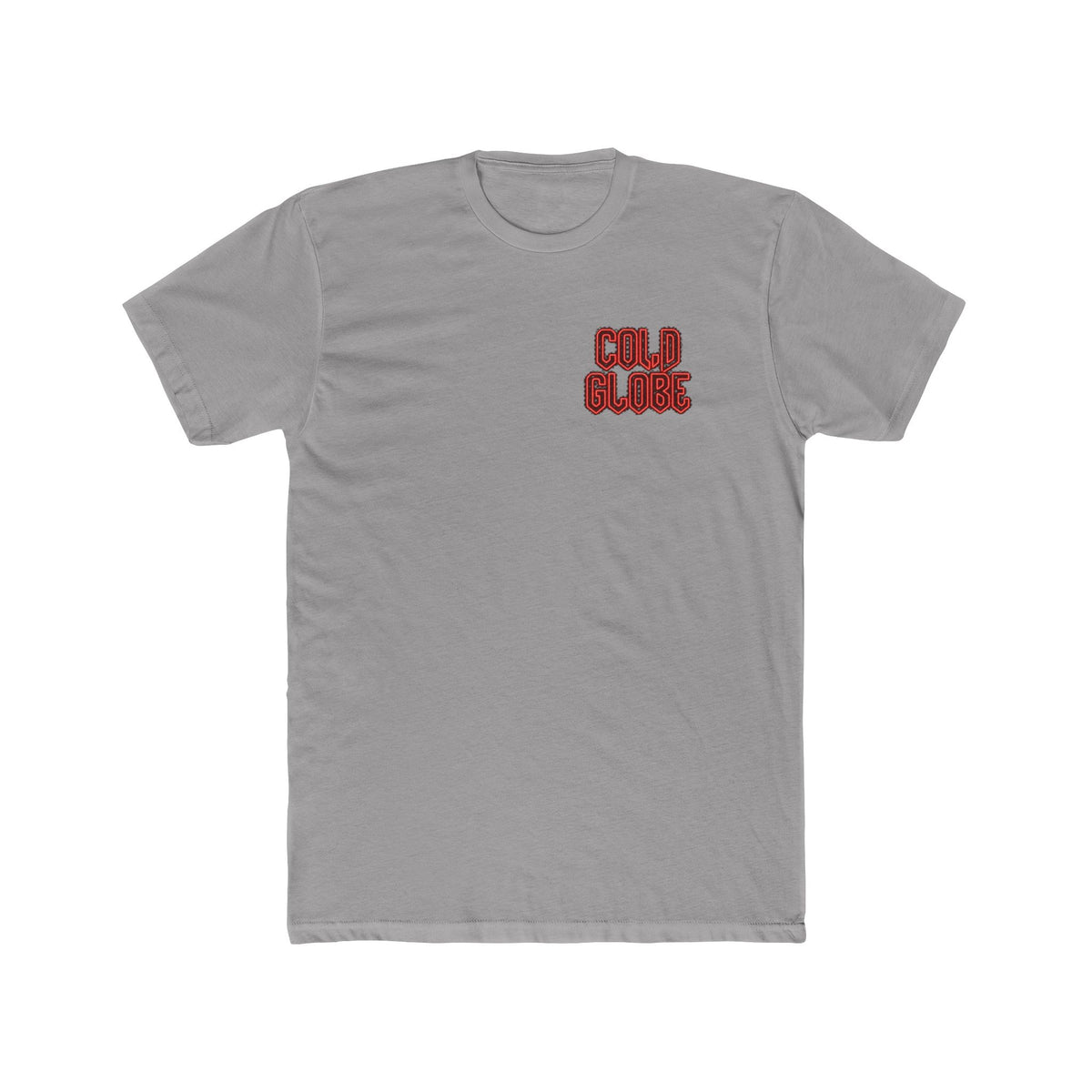Cold Glow Chest Graphic Tee — "From Ink to Impact" Back Print