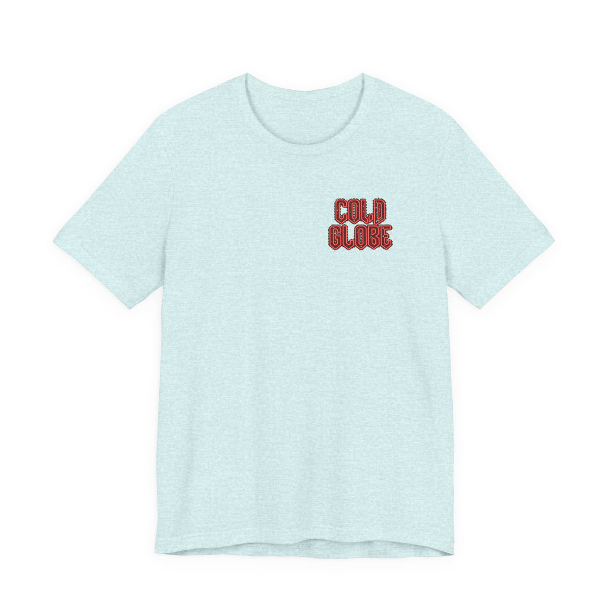 Short Sleeve Tee — “Cold Blood” Front + “From Ink To Impact” Gold Back Graphic