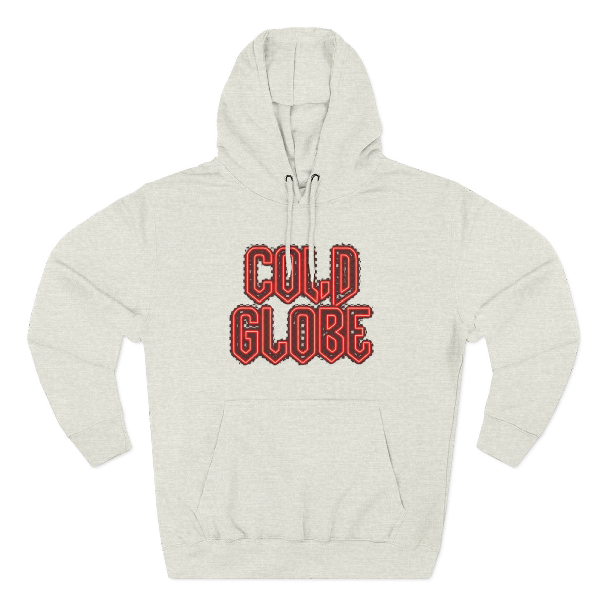 Fleece Hoodie — 'Cold Globe' & 'From Ink to Impact' Graphic Pullover