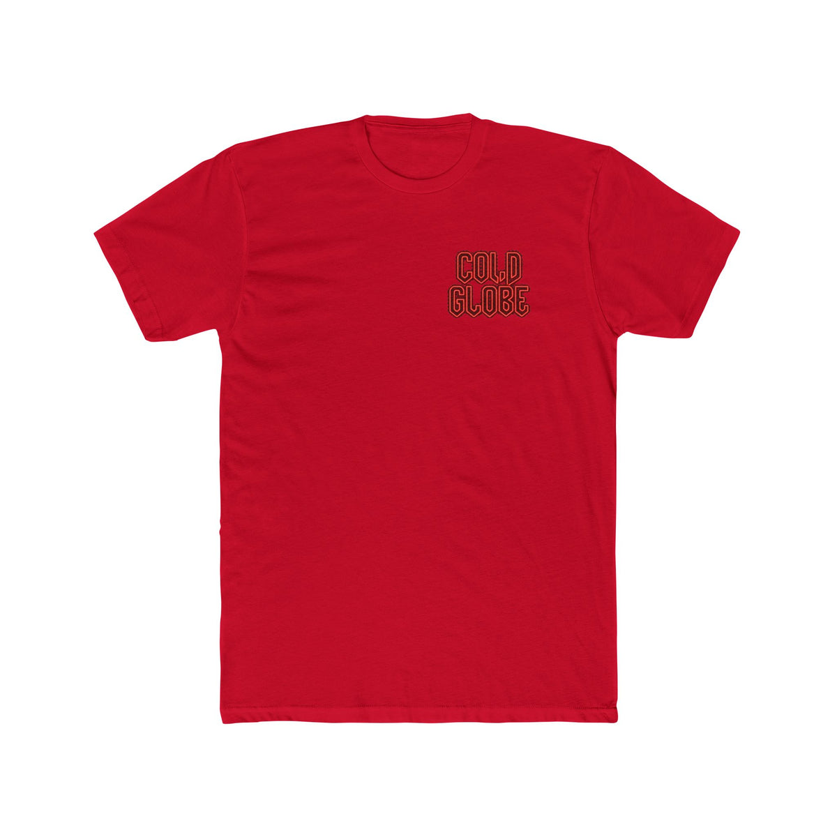 Cold Glow Chest Graphic Tee — "From Ink to Impact" Back Print