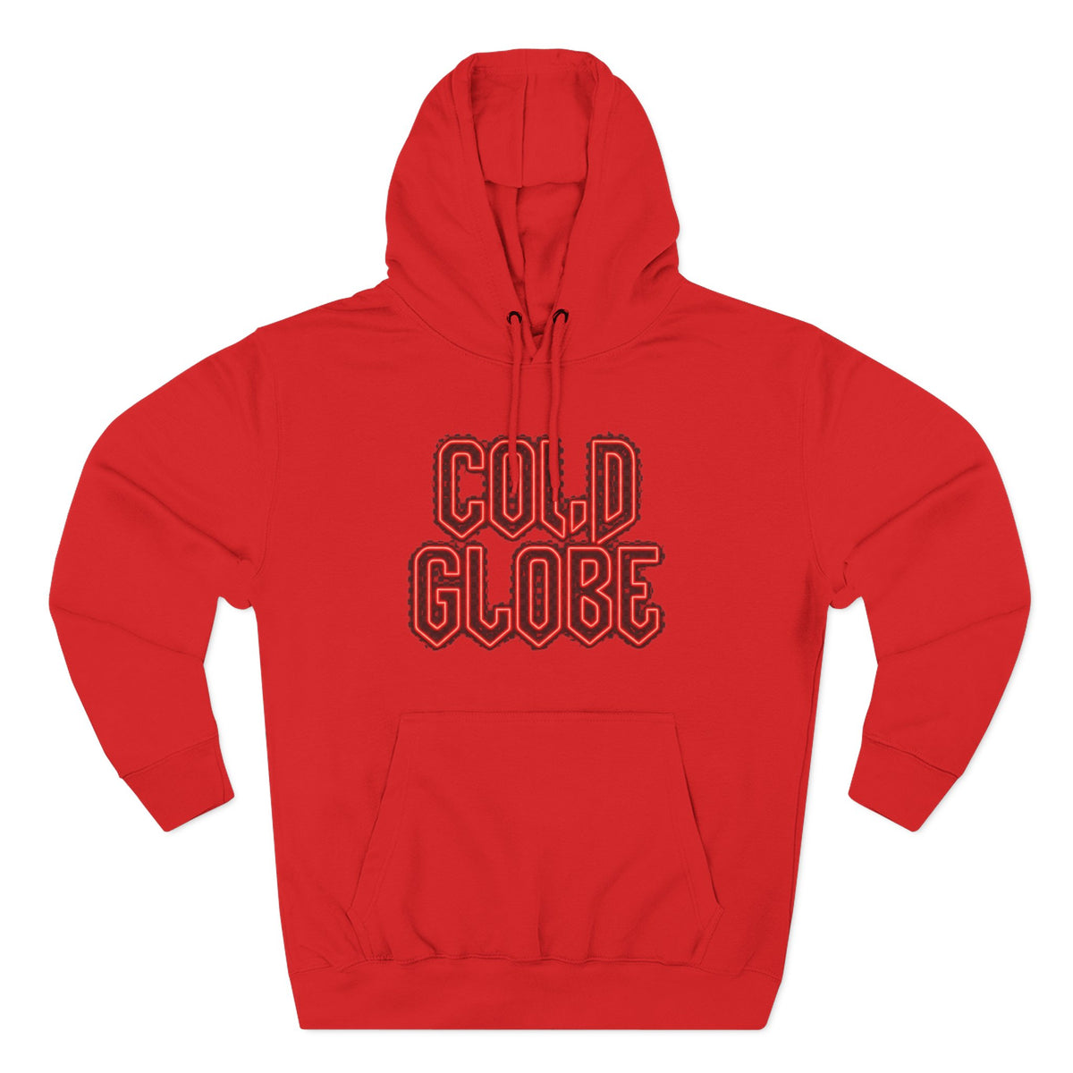 Fleece Hoodie — 'Cold Globe' & 'From Ink to Impact' Graphic Pullover