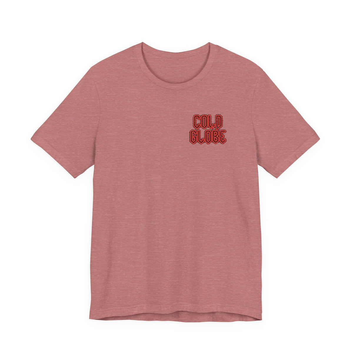 Short Sleeve Tee — “Cold Blood” Front + “From Ink To Impact” Gold Back Graphic