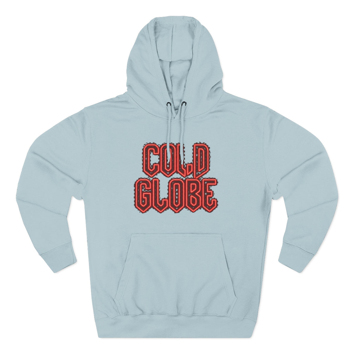 Fleece Hoodie — 'Cold Globe' & 'From Ink to Impact' Graphic Pullover