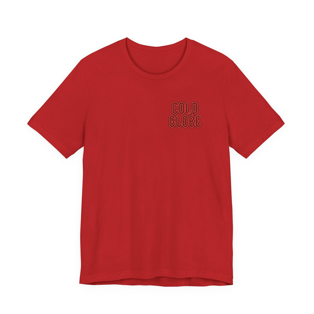 Short Sleeve Tee — “Cold Blood” Front + “From Ink To Impact” Gold Back Graphic