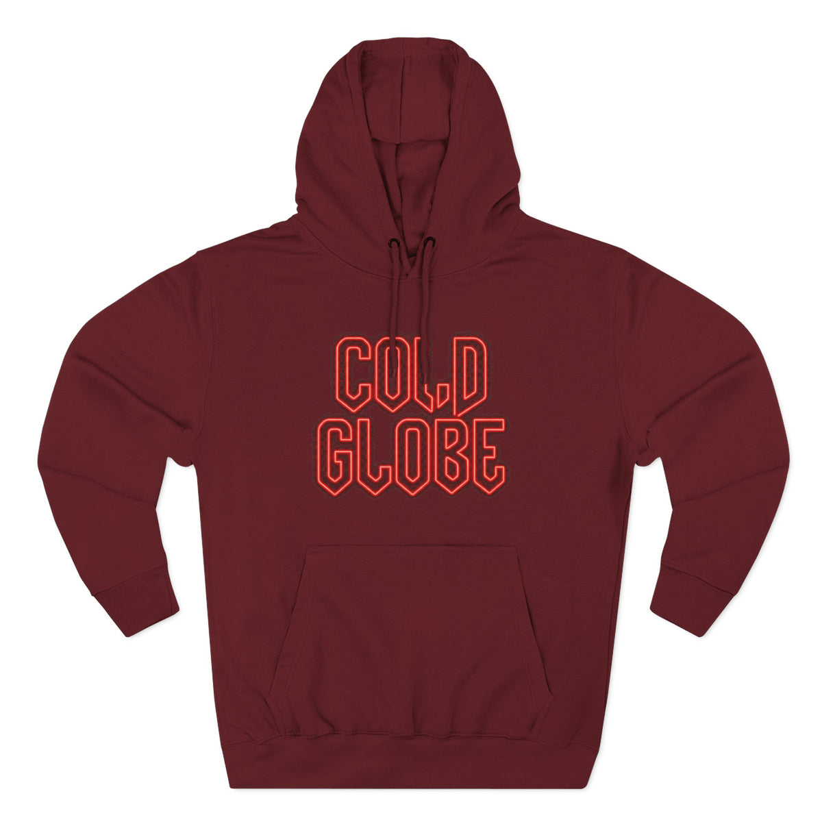 Fleece Hoodie — 'Cold Globe' & 'From Ink to Impact' Graphic Pullover