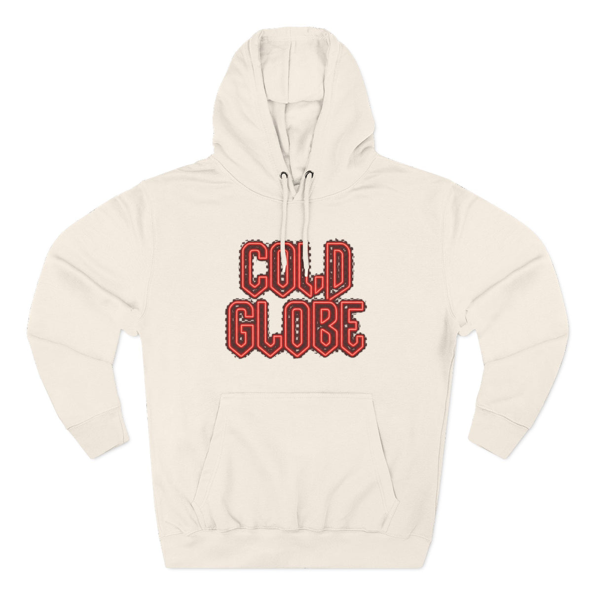 Fleece Hoodie — 'Cold Globe' & 'From Ink to Impact' Graphic Pullover