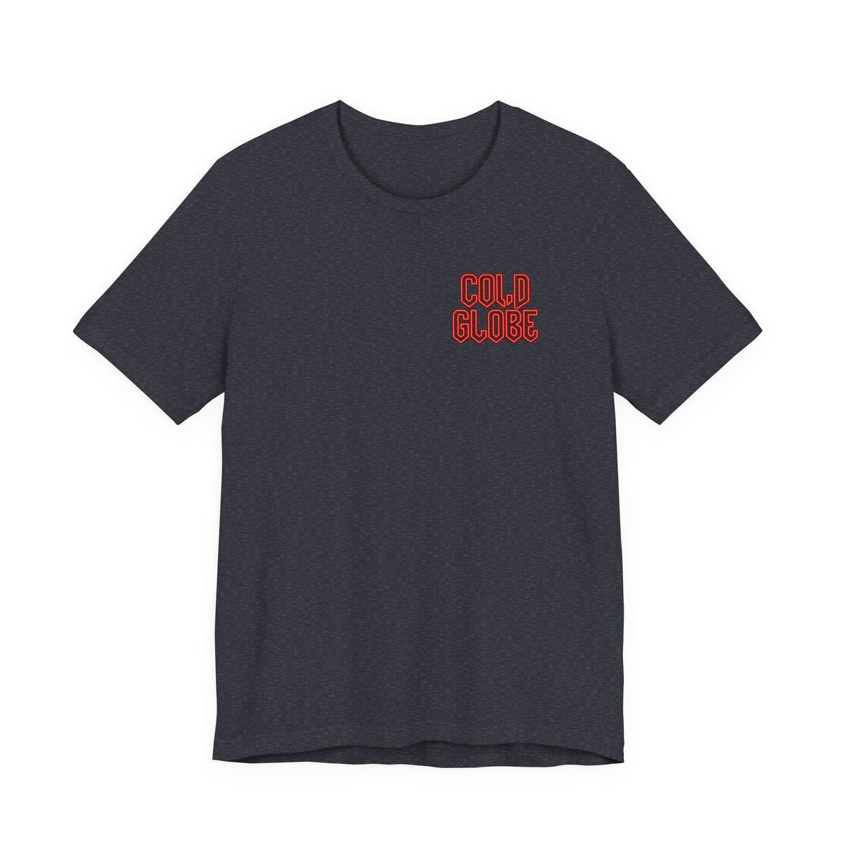 Short Sleeve Tee — “Cold Blood” Front + “From Ink To Impact” Gold Back Graphic