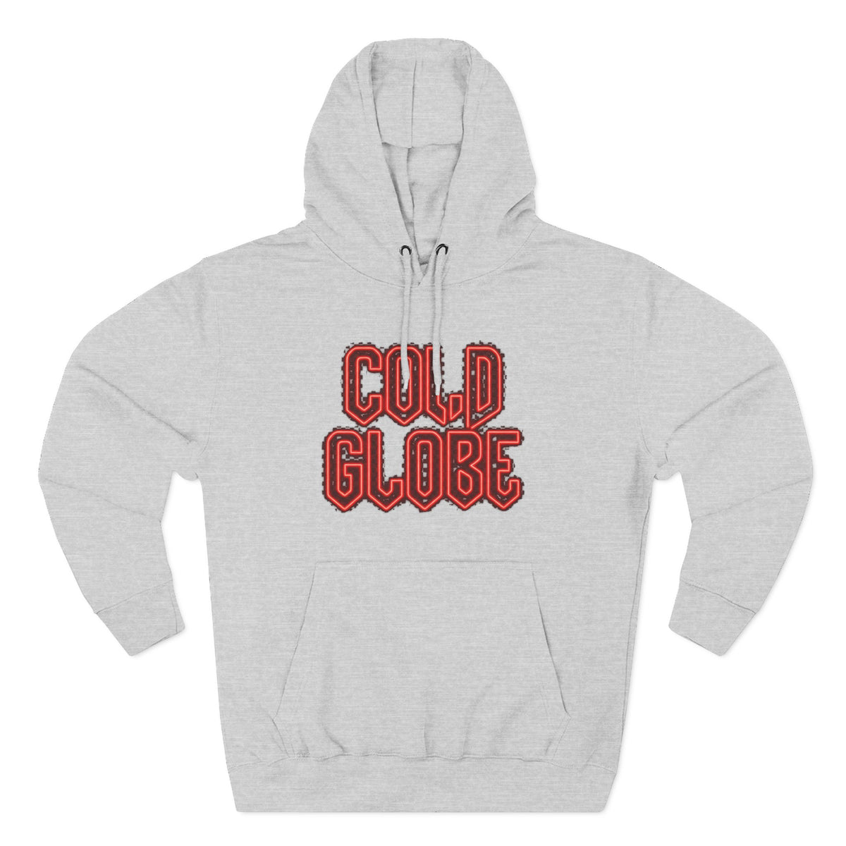 Fleece Hoodie — 'Cold Globe' & 'From Ink to Impact' Graphic Pullover
