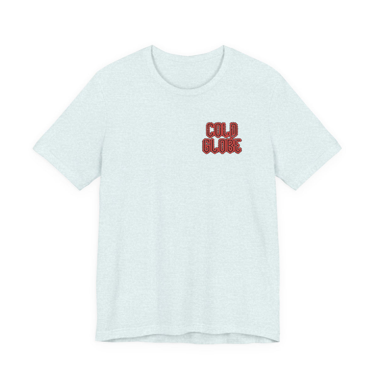 Short Sleeve Tee — “Cold Blood” Front + “From Ink To Impact” Gold Back Graphic