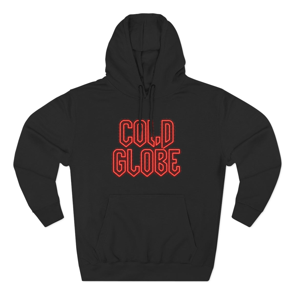 Fleece Hoodie — 'Cold Globe' & 'From Ink to Impact' Graphic Pullover