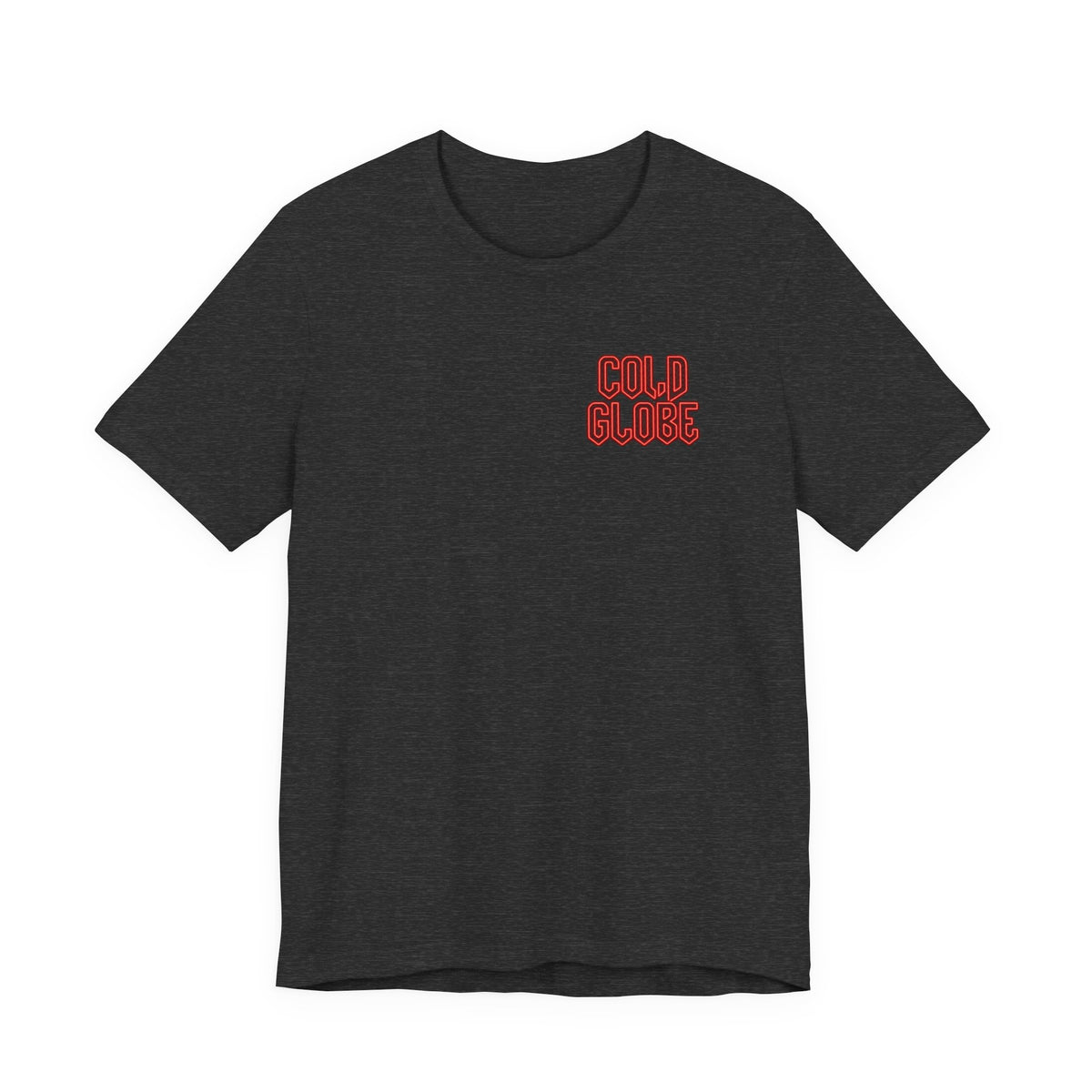 Short Sleeve Tee — “Cold Blood” Front + “From Ink To Impact” Gold Back Graphic