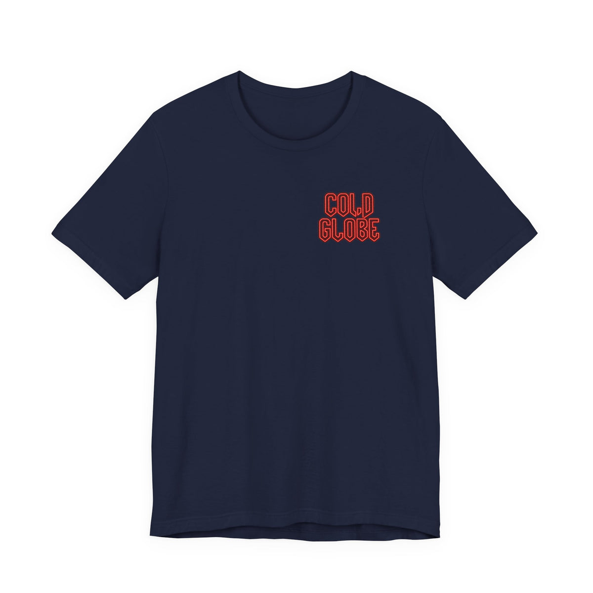Short Sleeve Tee — “Cold Blood” Front + “From Ink To Impact” Gold Back Graphic